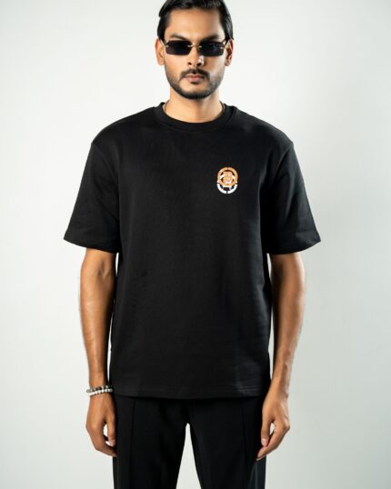 Mens Black Color T Shirt