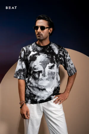 Men's t Shirt_Black-White