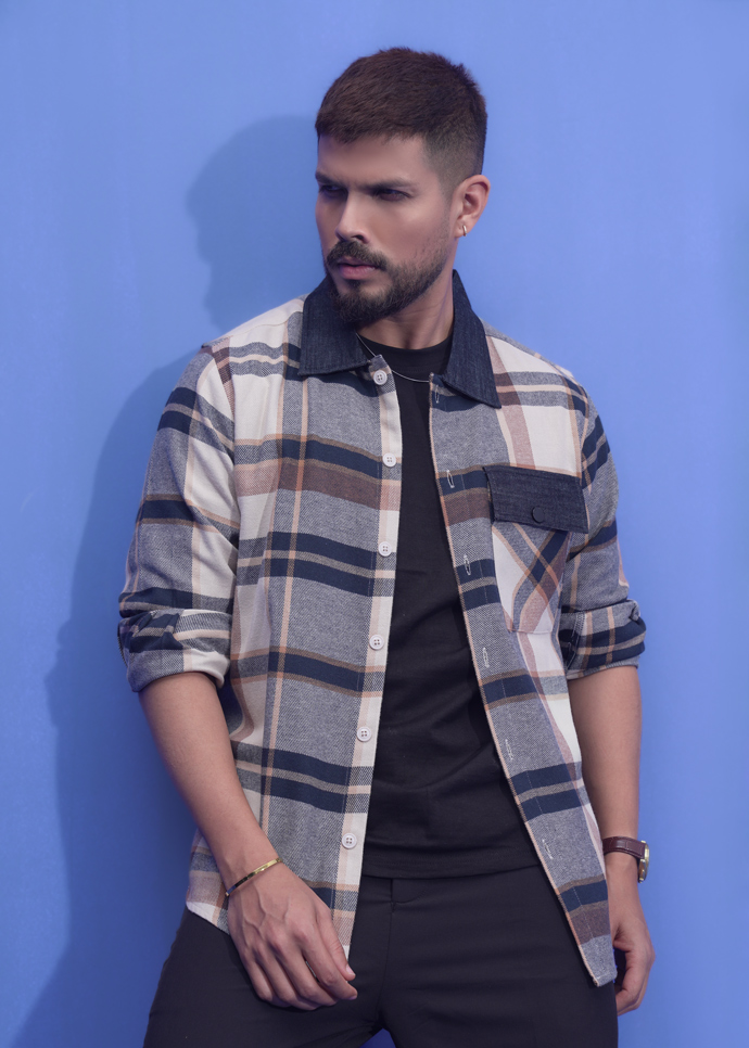 DSC04681 Men’s Winter Full Sleeve Shirt - Image 1