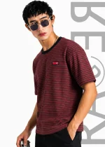 Premium Striped Men's T shirt - Image 3
