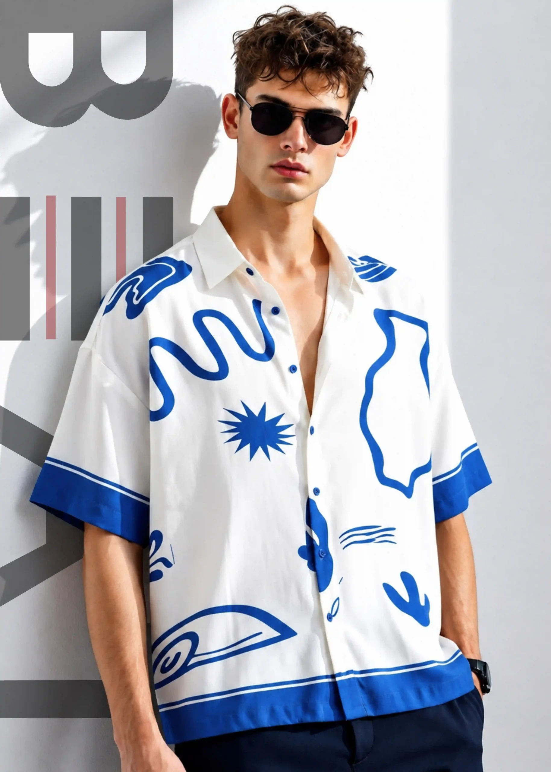 13_result10.58 MiB Mens Printed Half Boxy Shirt - Image 1