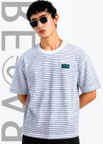 Premium Striped Men's T shirt