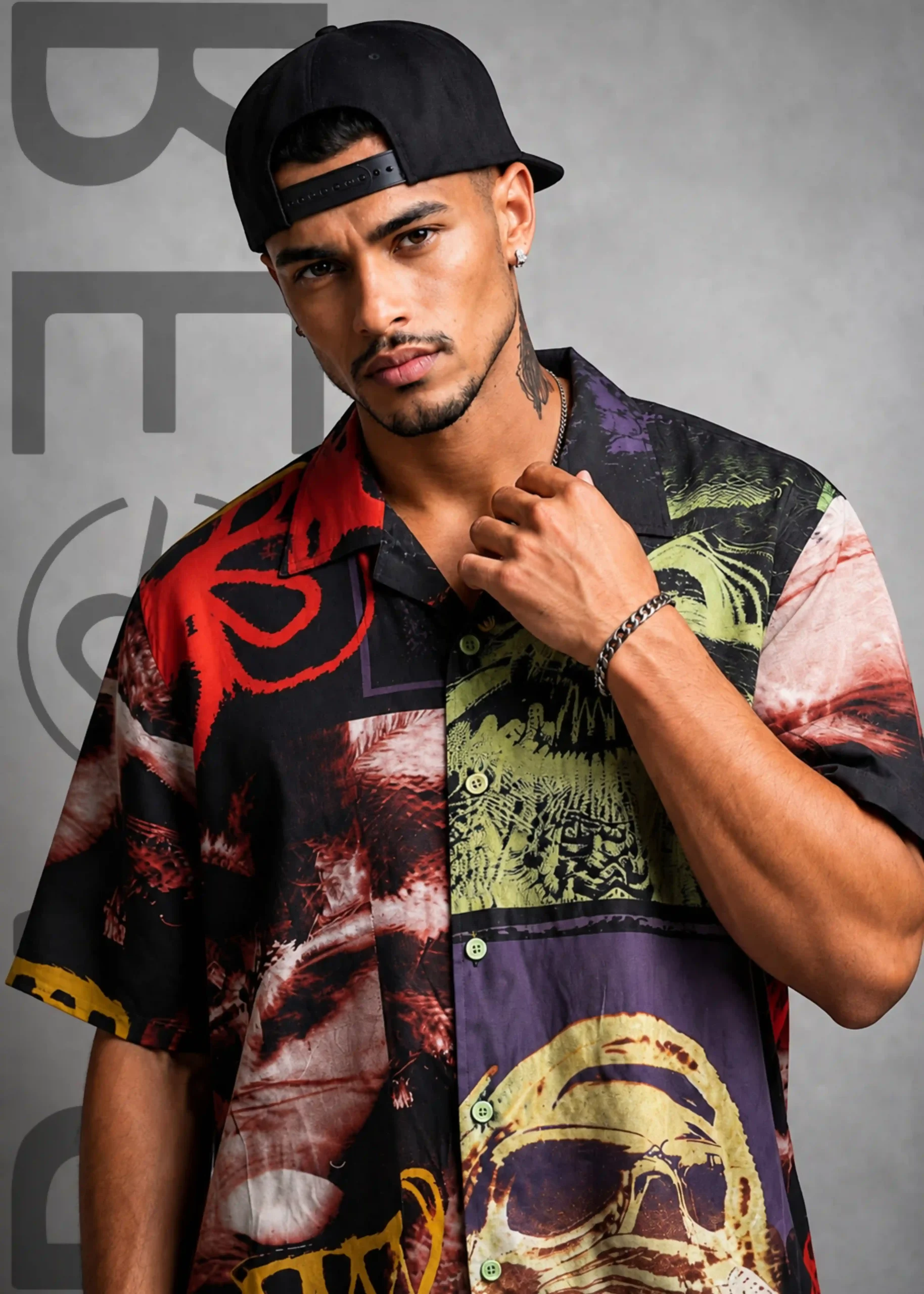 2_result9.09 MiB Mens Printed Half Shirt - Image 1