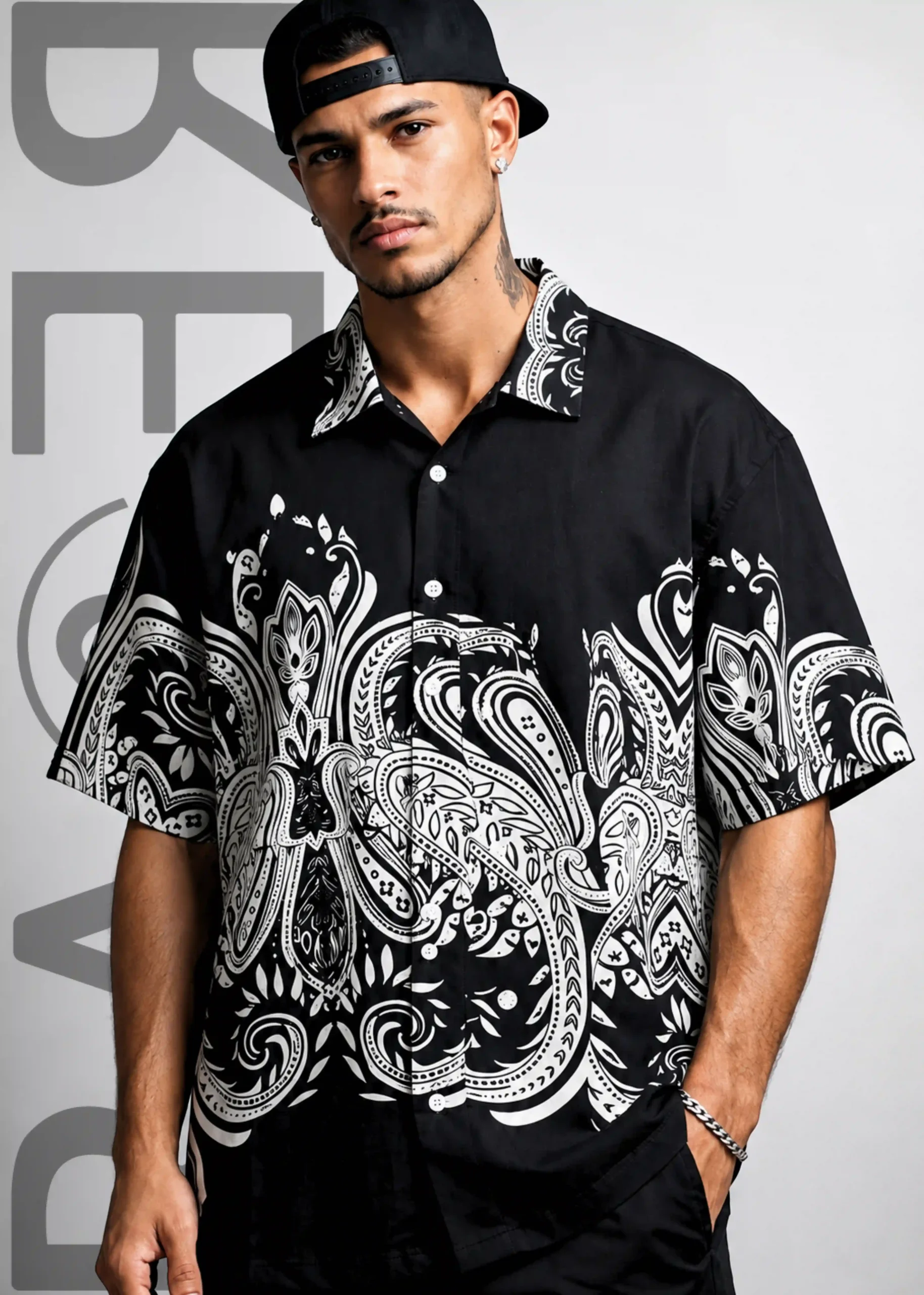 4_result8.12 MiB Mens Printed Half Shirt - Image 1